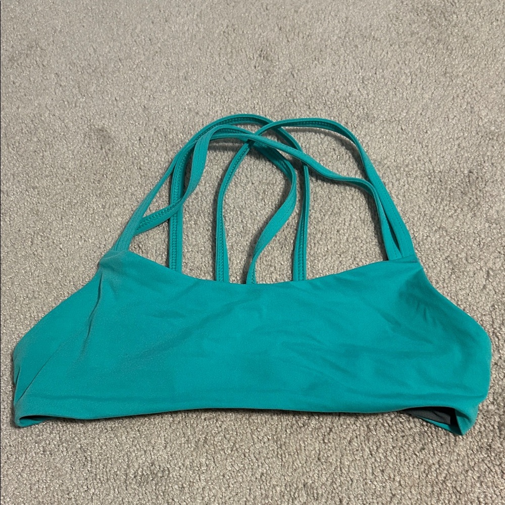 Jolyn Clothing Turquoise Bikini Top